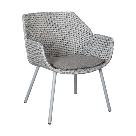Product Image for Vibe loungestol ljusgrå/taupe inkl. dyna