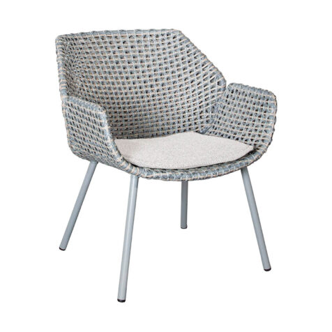 Product Image for Vibe loungestol ljusgrå/taupe inkl. dyna