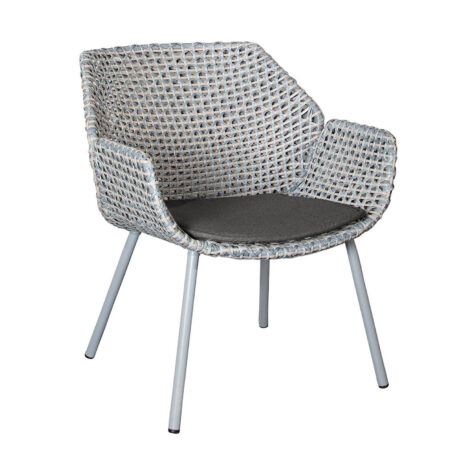 Product Image for Vibe loungestol ljusgrå/taupe inkl. dyna