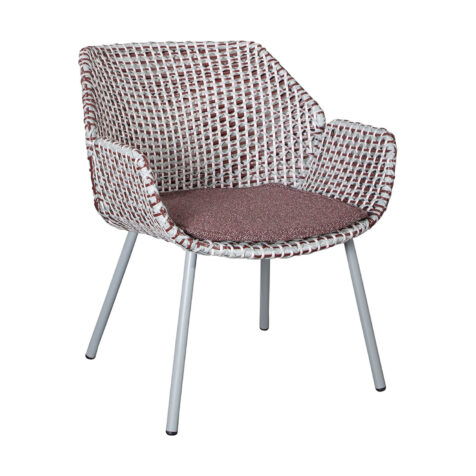 Product Image for Vibe loungestol bordeaux/dusty rose inkl. dyna