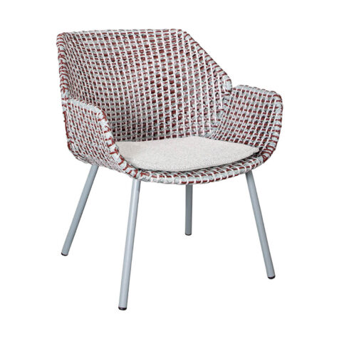 Product Image for Vibe loungestol bordeaux/dusty rose inkl. dyna