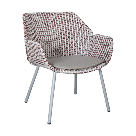 Product Image for Vibe loungestol bordeaux/dusty rose inkl. dyna