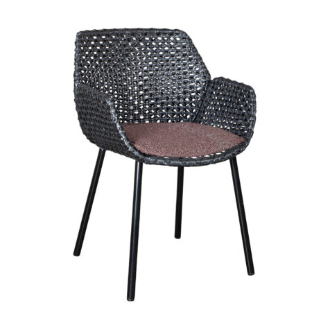 Product Image for Vibe karmstol svart/antracit inkl. dyna