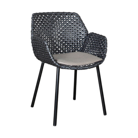 Product Image for Vibe karmstol svart/antracit inkl. dyna