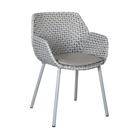 Product Image for Vibe karmstol ljusgrå/taupe inkl. dyna