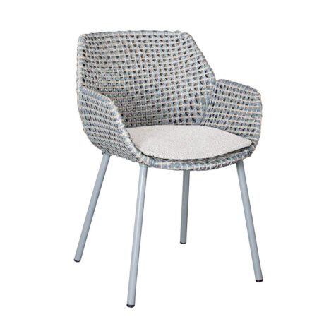 Product Image for Vibe karmstol ljusgrå/taupe inkl. dyna