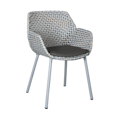 Product Image for Vibe karmstol ljusgrå/taupe inkl. dyna