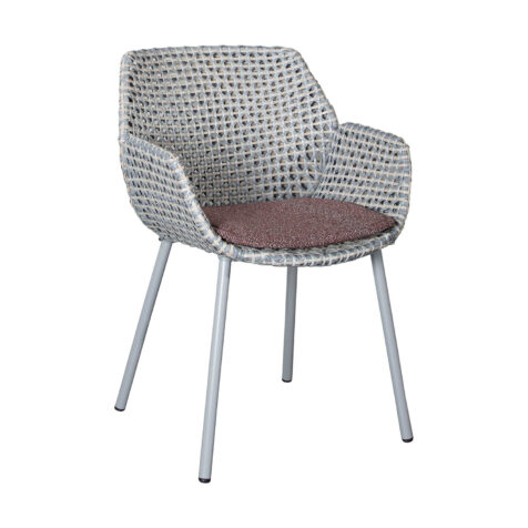 Product Image for Vibe karmstol ljusgrå/taupe inkl. dyna