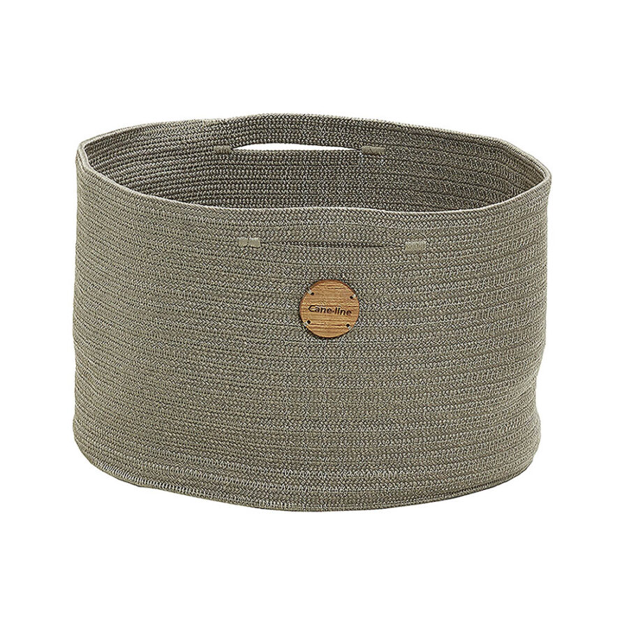 Soft korg i färgen taupe från Cane-Line.
