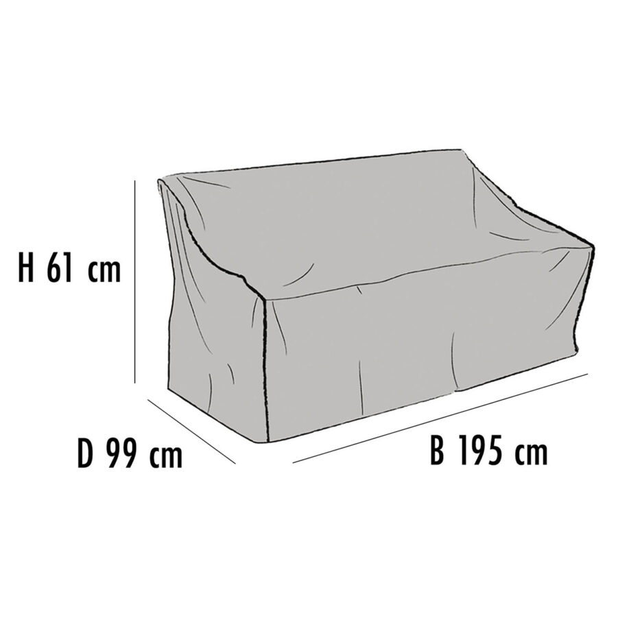 Brafab Möbelskydd för soffor 195x99 cm höjd 61 cm