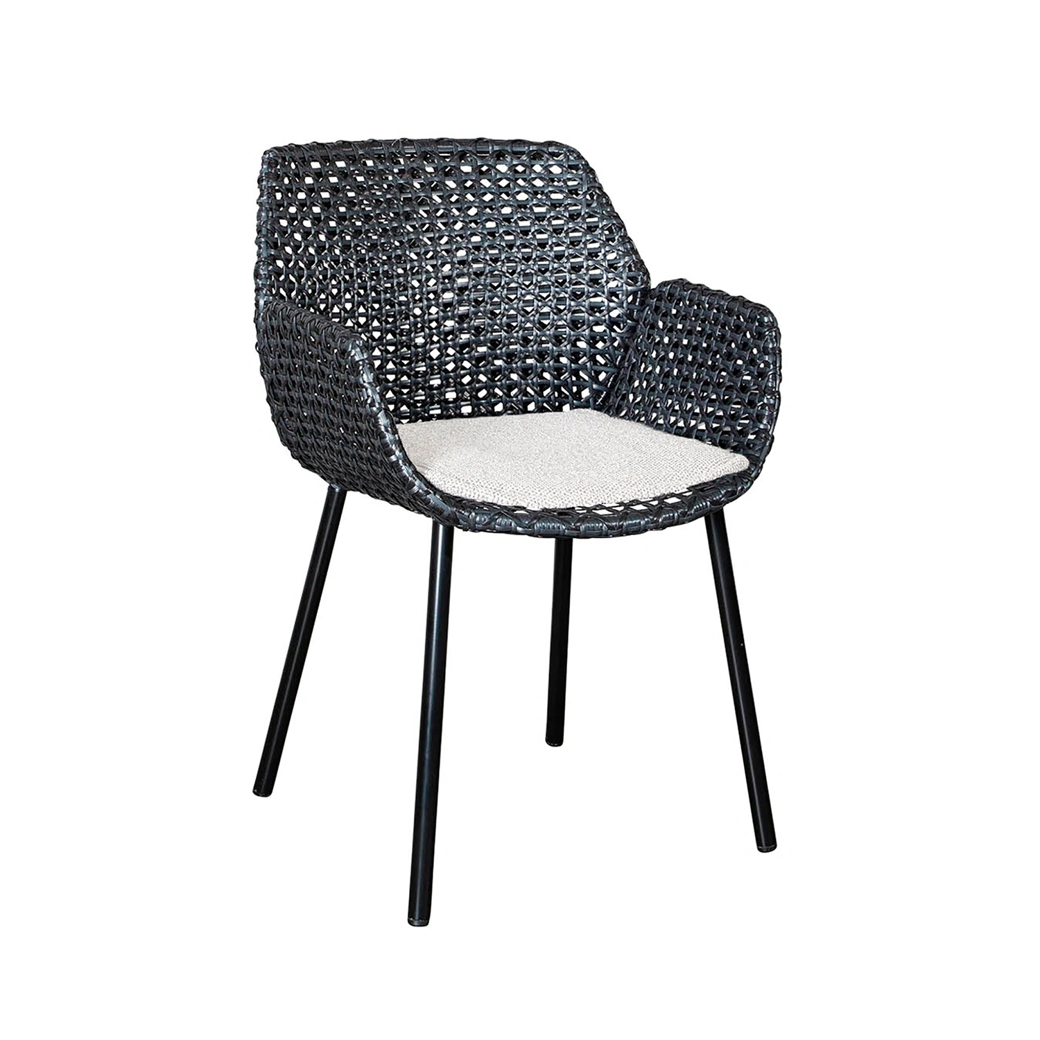 Vibe karmstol svart/grafit inkl. dyna - Bild 11