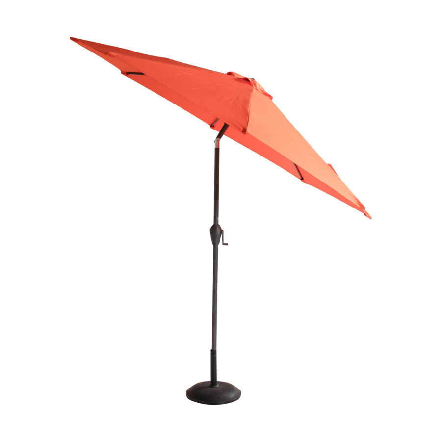 Sun line parasoll i färgen orange.