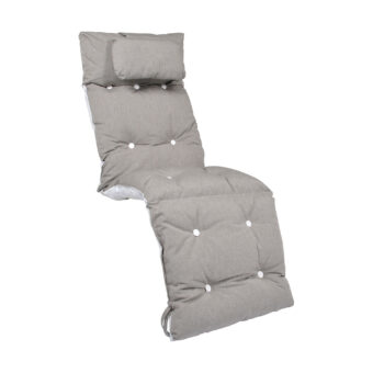 Baden-Baden flockdyna askgrå dralon