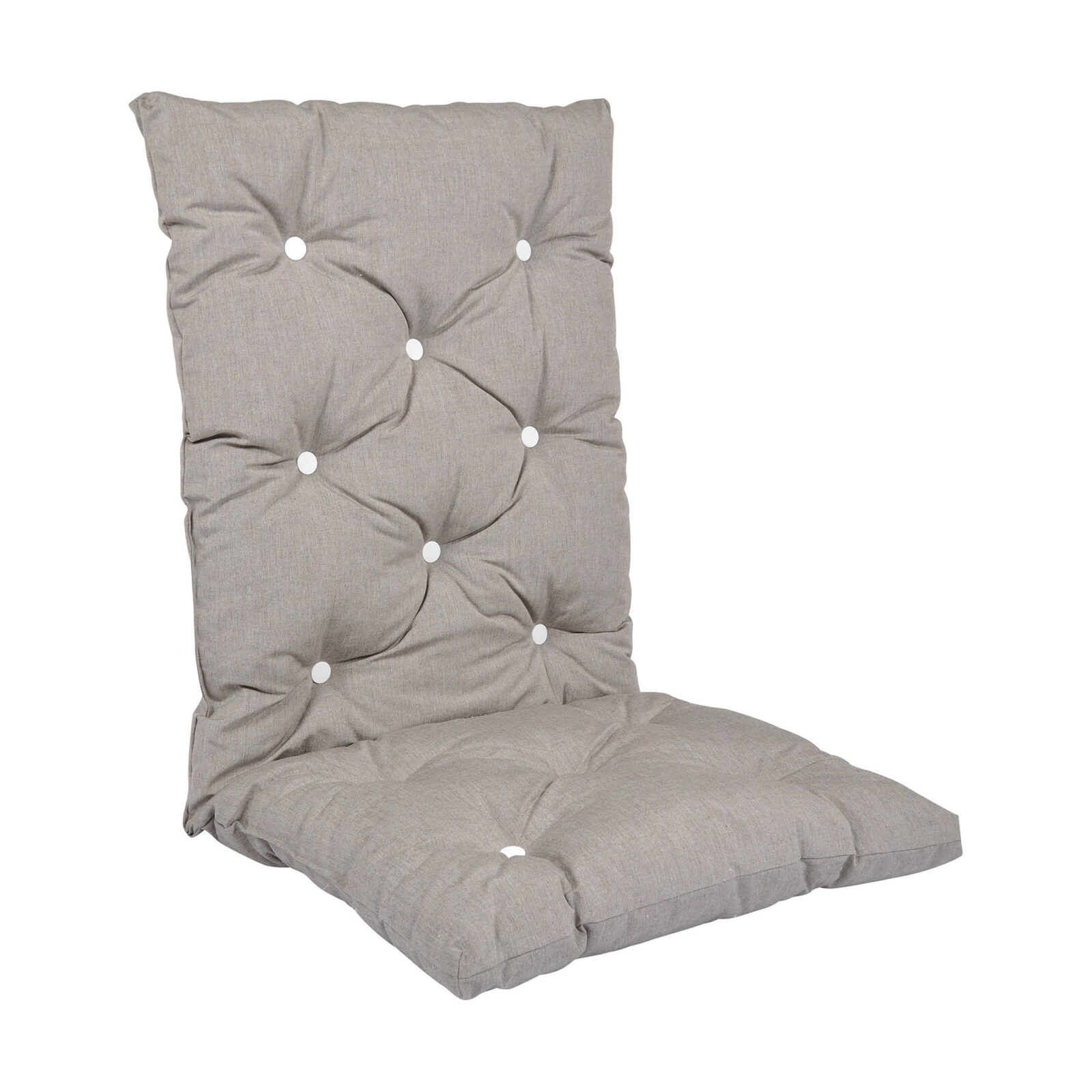 Flockdyna Hög askgrå dralon, 56 cm