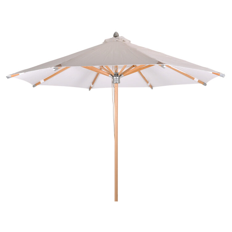 Fritab Lyon parasoll natur/olefin Ø300 cm