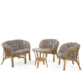 Bahamas 2-sitssoffgrupp rotting