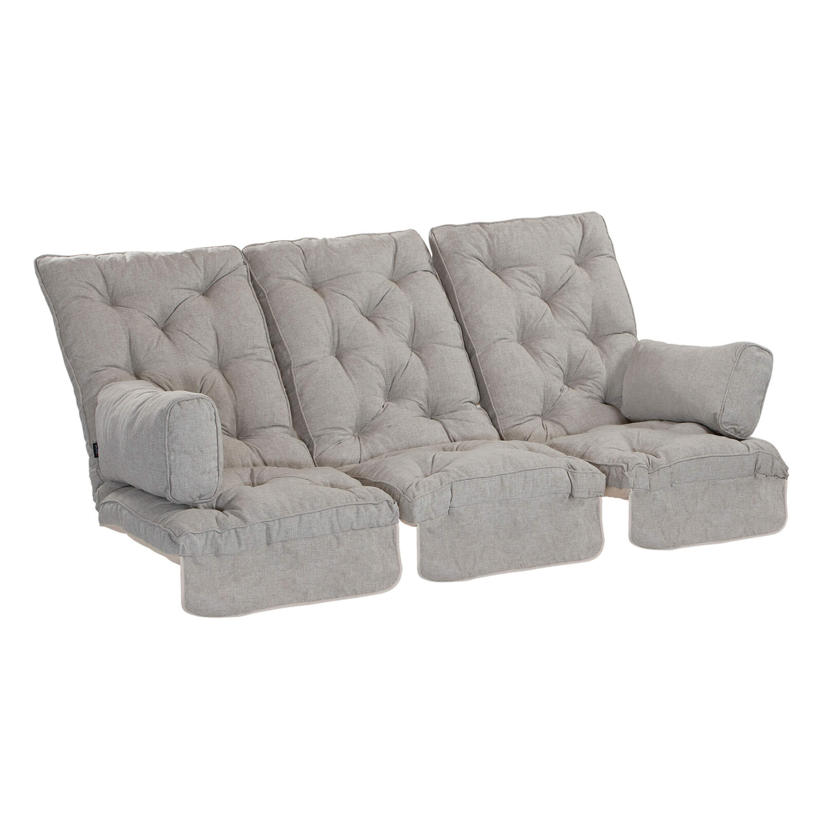 Hammockdynor hög rygg i olefin - greige