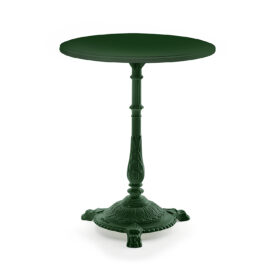 Classic cafébord grönlackad