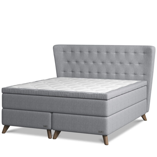 Elegans kontinentalpaket M/F - sten, 180x200 cm