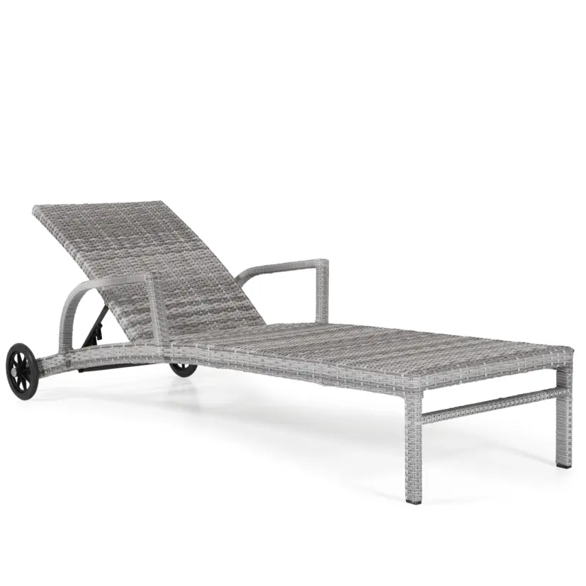 Costa solsäng pärlgrå/mörkgrå