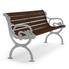 Byarum soffa naturfärgad aluminium 125 cm