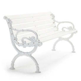 Byarum soffa vitlackad 155 cm