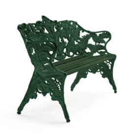 Classic ormbunkssoffa grönlackad