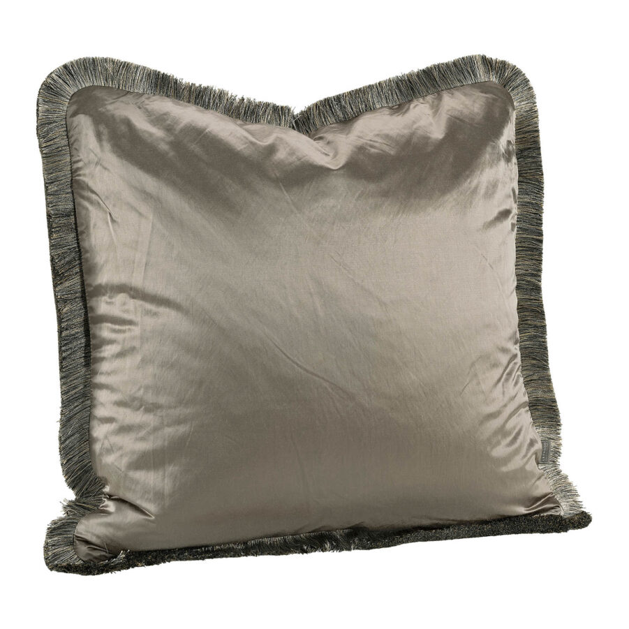 Artwood Dorsia kuddfodral med frans taupe