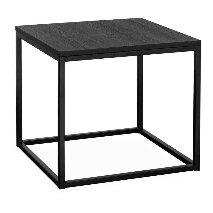 Artwood Mason sidobord svart 55x55 cm