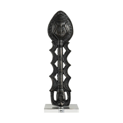 Artwood Yoruba dekoration antique bronze