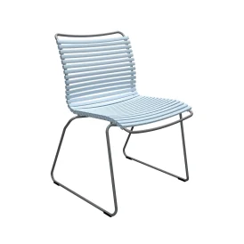 Click matstol dusty blue