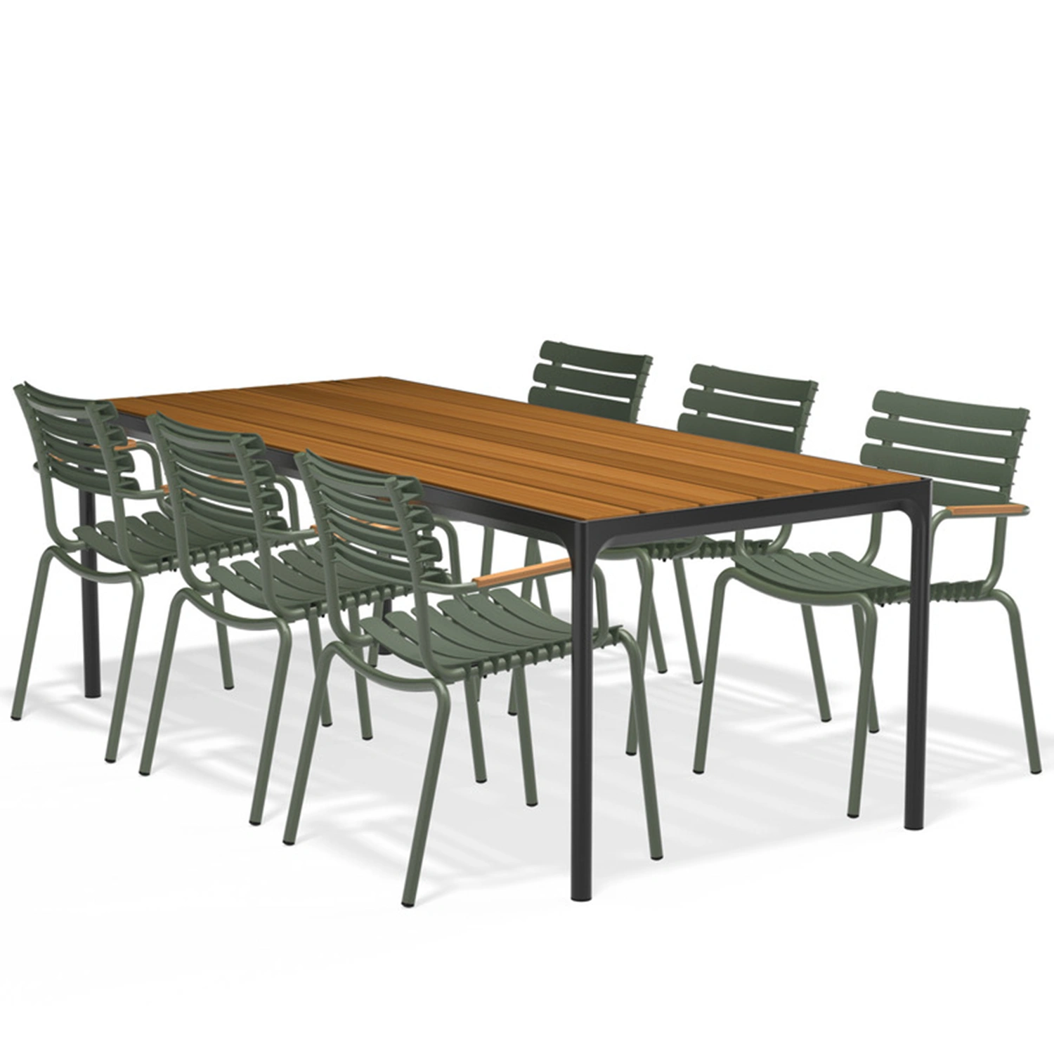 Product Image for ReClips/Four matgrupp - 6 stolar - 210x90 cm