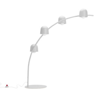 Big Lebow golvlampa ljusgrå