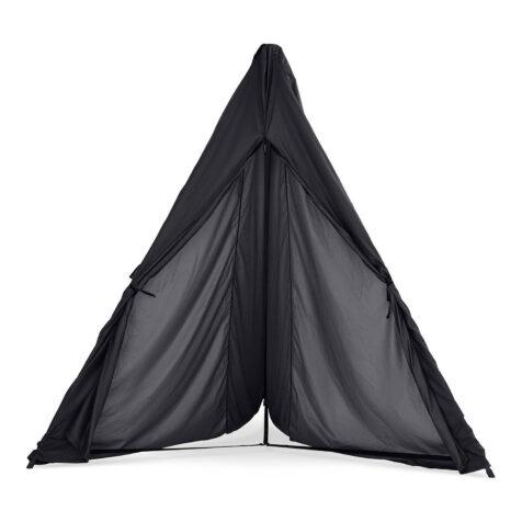 Hangout Pod regnskydd i svart.