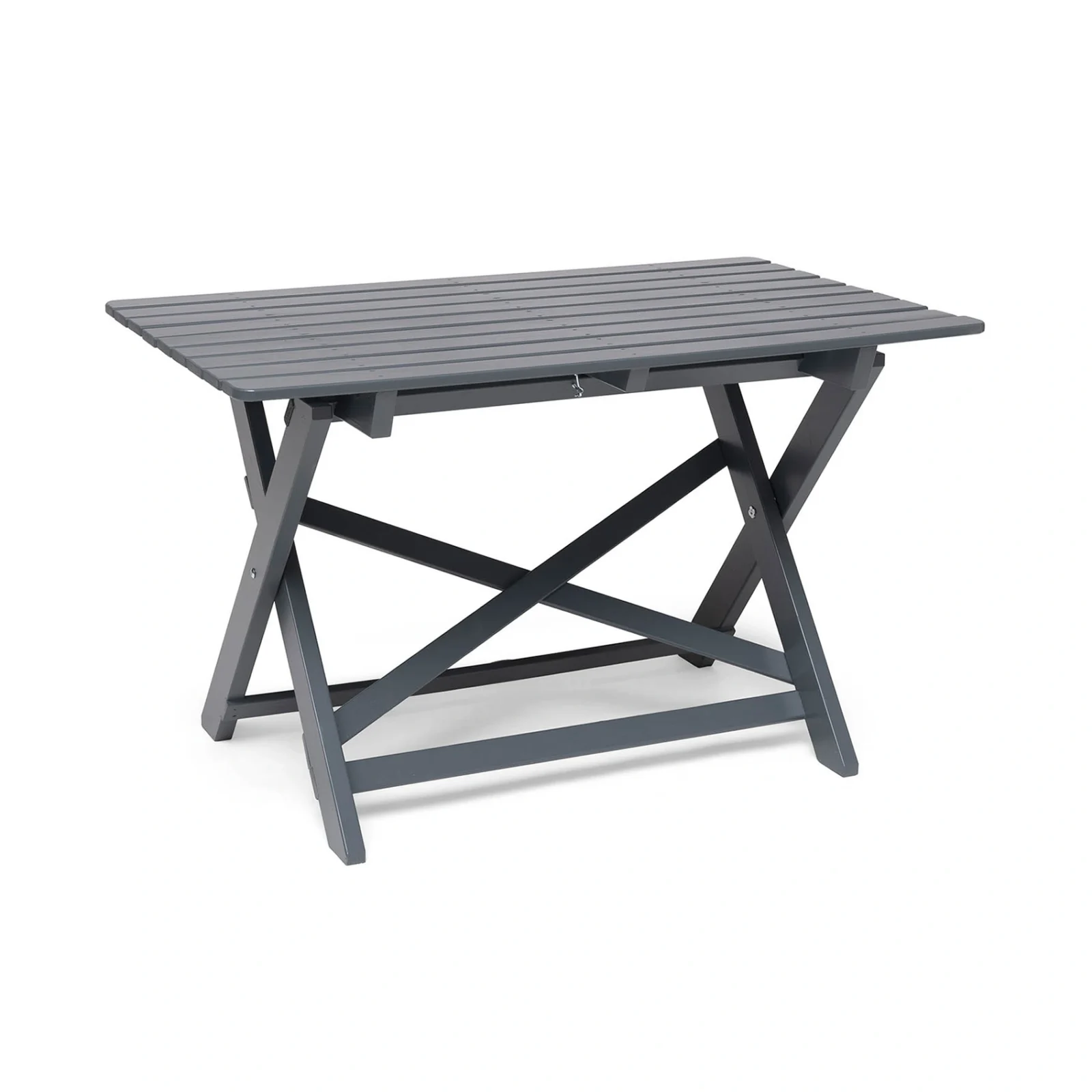 Torpet bord stålgrå 109x67 cm