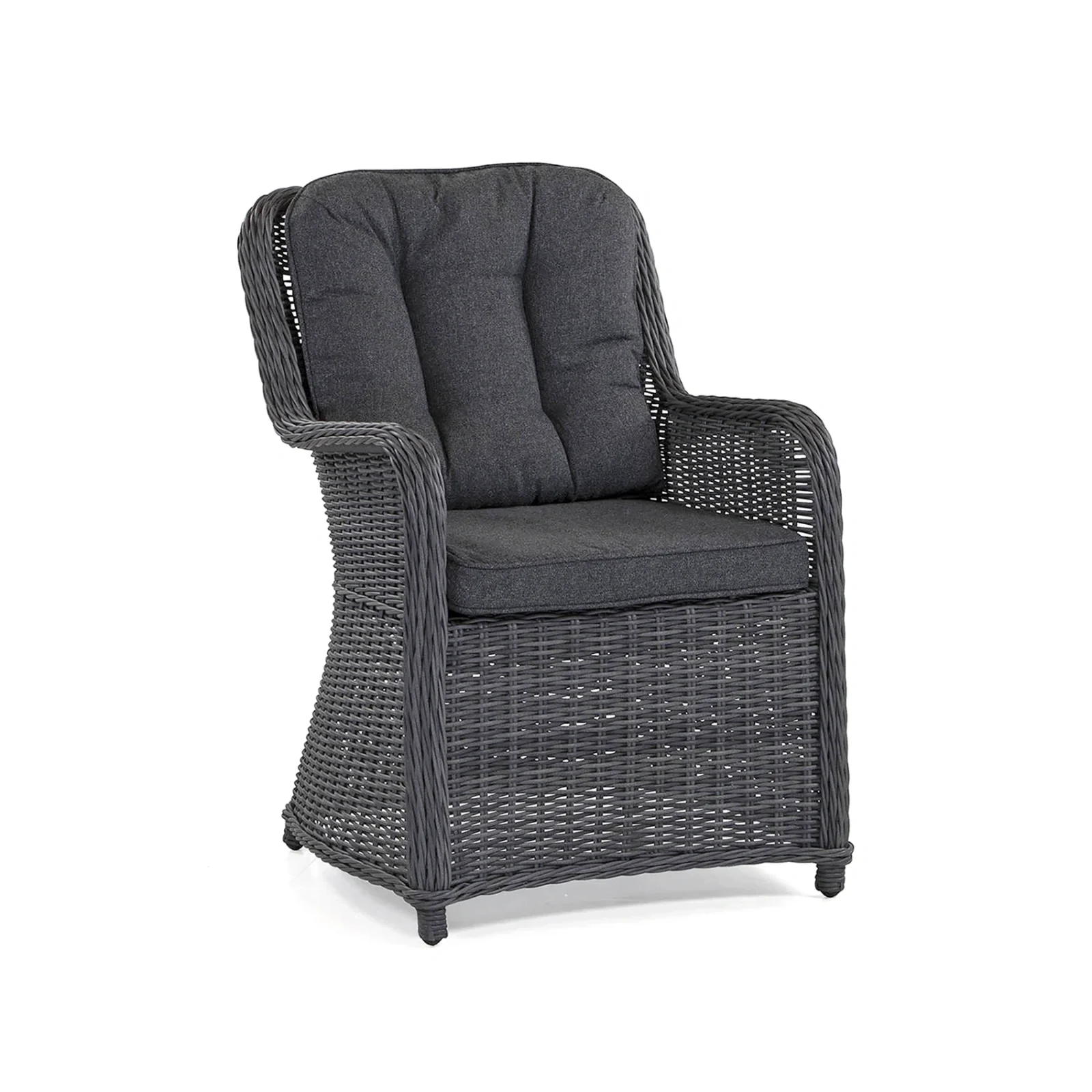 Hastings fåtölj antracitgrå/mörkgrå dyna