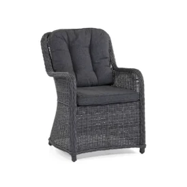 Hastings fåtölj antracitgrå/mörkgrå dyna