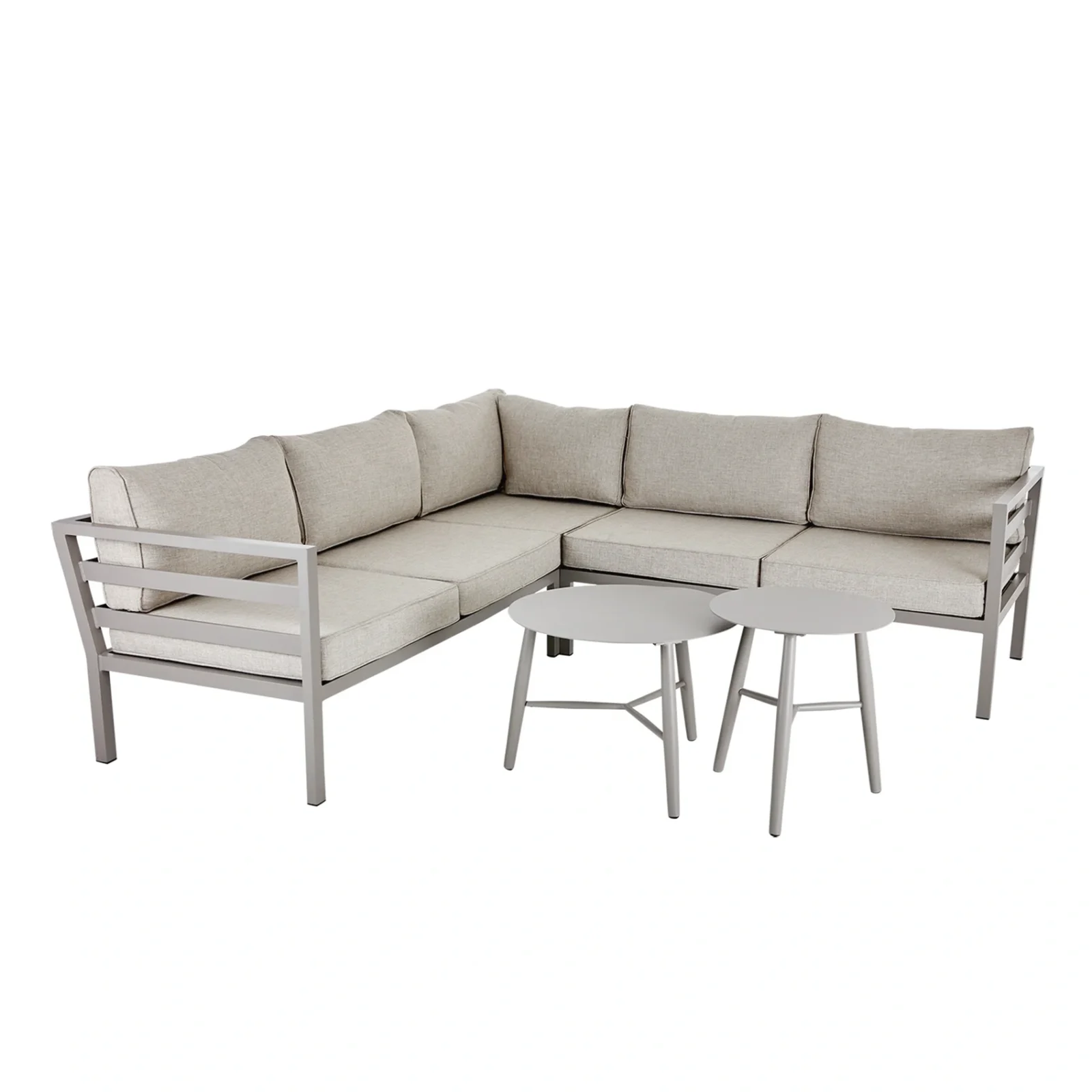 Weldon/Vannes hörnsoffgrupp khaki/sand