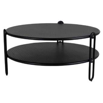 Brafab Blixt soffbord svart Ø85 cm