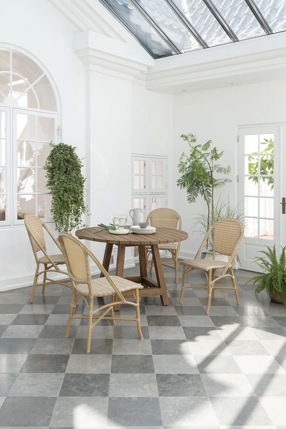 Sofie Exterior stol almond/natur