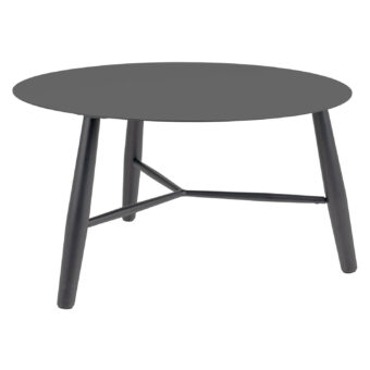 Vannes bord antracit Ø75 cm