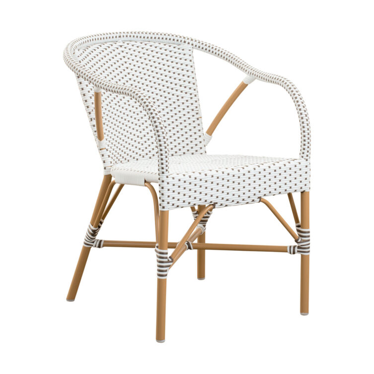 Madeleine Exterior karmstol almond/vit
