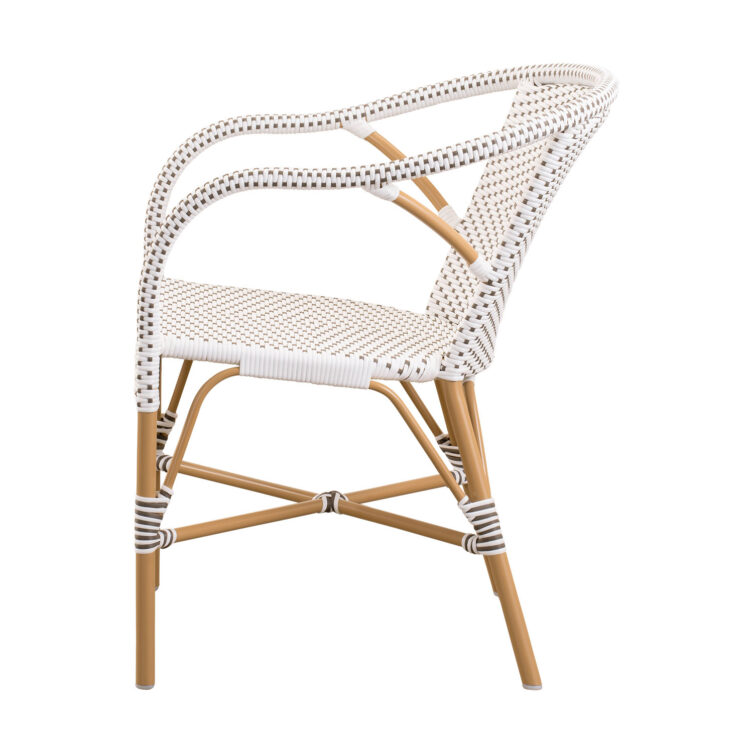 Madeleine Exterior karmstol almond/vit