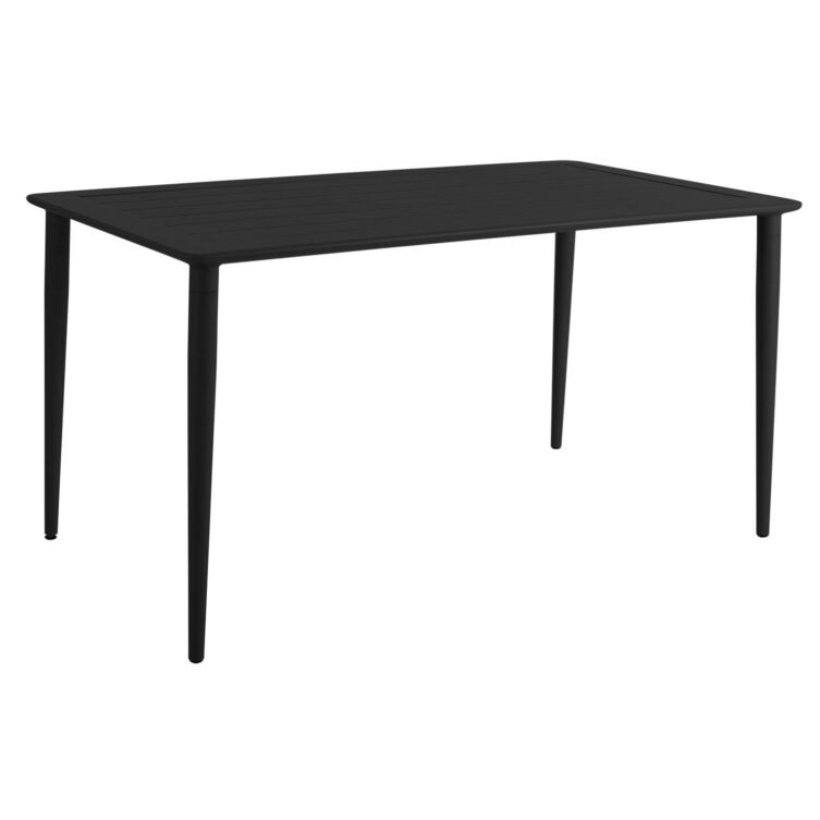 Brafab Nimes matbord svart 140x78 cm