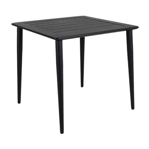 Brafab Nimes matbord svart 78x78 cm