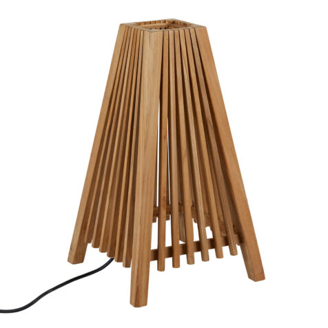 Julita lampa teak hög