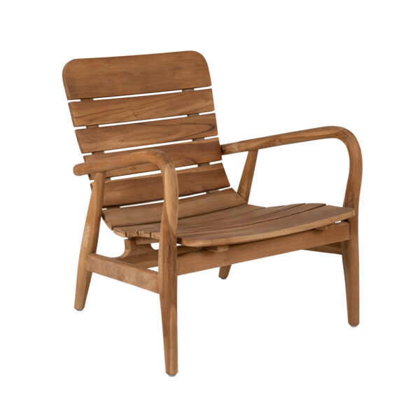 Teakfåtöljer och -vilstolar