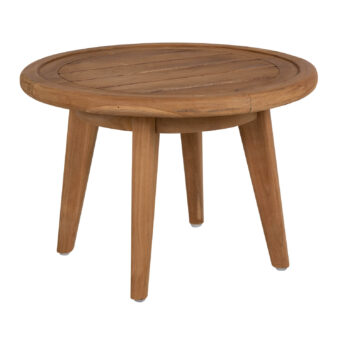Lilja sidobord teak Ø50 cm