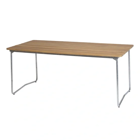 B31 170 i teak med varmförzinkat stativ.