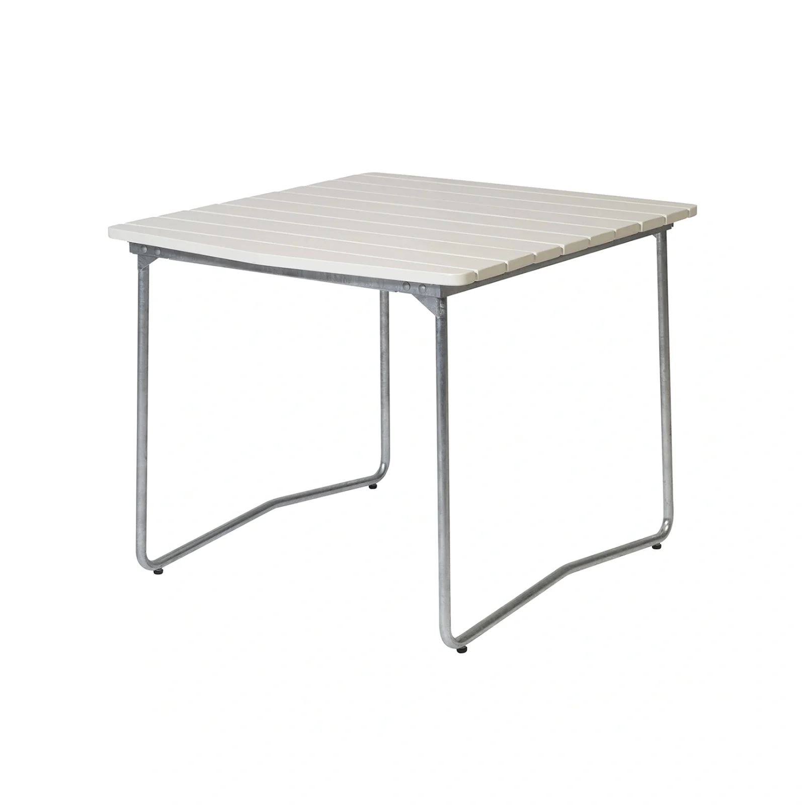 B31 bord vit ek / varmförzinkad 84x92 cm